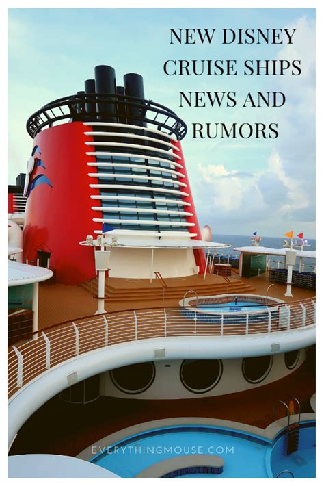 New Disney Cruise Ship - The Ultimate Guide | Disney cruise ships, Disney cruise, Disney cruise ...