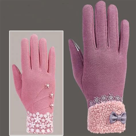 Simple Fancy Women Winter Gloves Ladies Gloves Free Size - Buy Fancy Women Gloves,Simple Women ...