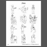 Occupations Coloring Pages sketch template