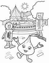 Coloring Pages Hershey Kids Printable Aunt Park Hersheypark Milton Fun  sketch template