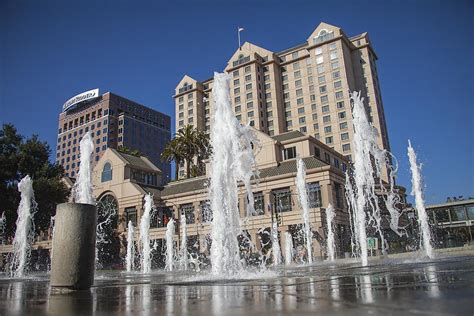 Fountains | The downtown fountains were flowing on a sunny a… | Flickr