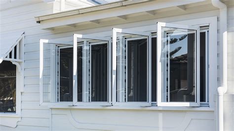 Stainless Steel Screen Swing Aluminum Casement Windows