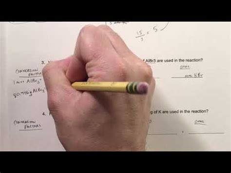 Molar Ratio Practice Problems - YouTube