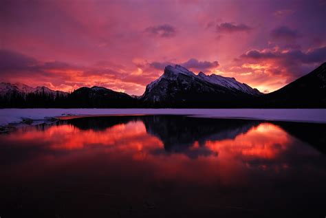 Vermilion Lakes Sunrise | A sunrise at Vermilion Lakes, Banf… | Flickr