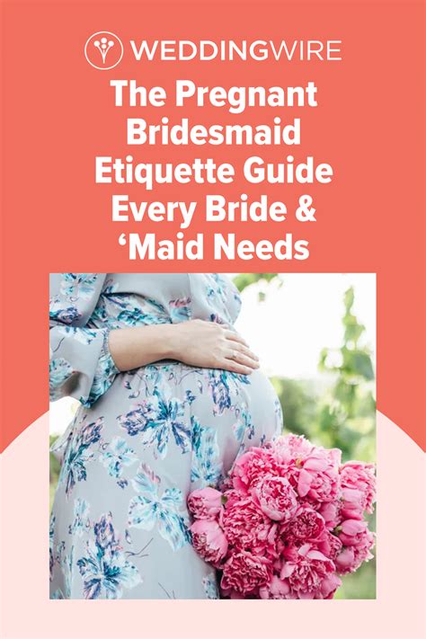 The Pregnant Bridesmaid Etiquette Guide Every Bride & ‘Maid Needs ...