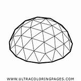 Coloring Dome Buildings Capitol Building Pages Washington Dc Famous Usa  sketch template