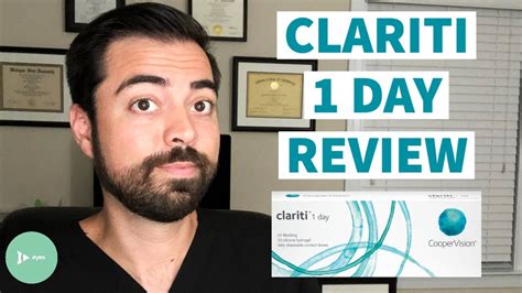 Clariti 1 Day Contact Lens Review | Daily Contact Lens Review - YouTube