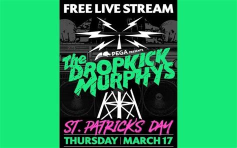 Dropkick Murphys: St. Patrick’s Day free live stream