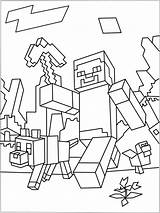 Minecraft Coloring Pages  Best For Kids sketch template