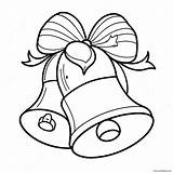 Christmas Bell Coloring Page 28224 22310 sketch template