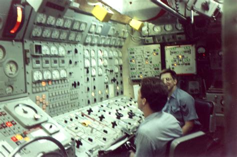 Maneuvering Room USS Von Steuben SSBN-632 blue | Submarines, Us navy ...