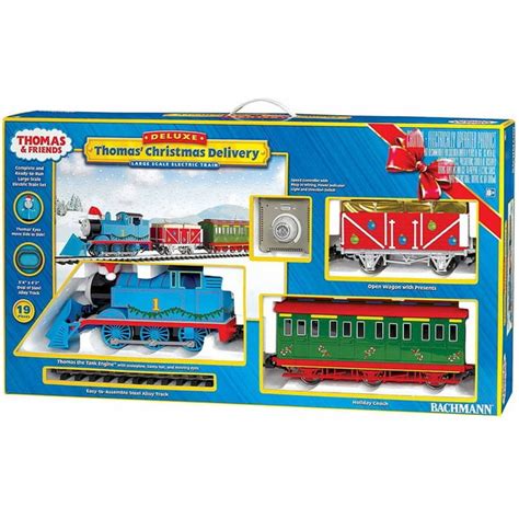 Bachmann Trains Large G Scale Thomas & Friends Thomas' Christmas Delivery - Ready To Run ...