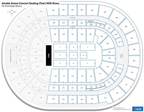 Amalie Arena Interactive Seating Chart | Portal.posgradount.edu.pe