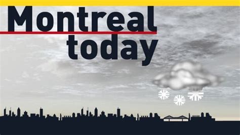 Montreal weather: High of –10 C today | CBC News