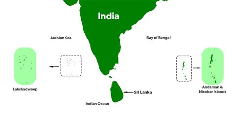 Laccadive Islands Map