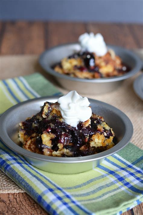 Easy Blueberry Cobbler Recipe - {Not Quite} Susie Homemaker