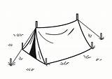 Coloring Page tent  Free Printables Img 23355 sketch template