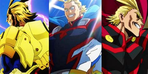 My Hero Academia: Every Form Of All Might, Ranked