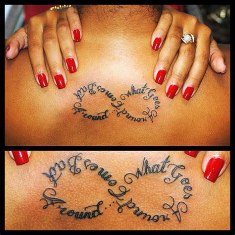 What Goes Around Comes Back Around #tattoo | Flickr - Photo Sharing!