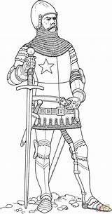 Coloriage  Chevalier Coloriages à Imprimer Gratuits sketch template