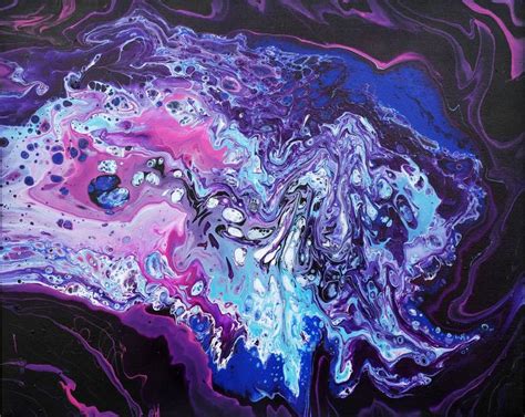 Acrylic Abstract Painting My Space 30 x 24 Painting by Nadezhda ...