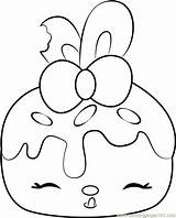Bonnie Blueberry Coloring Page For Kids  Free Num Noms Printable sketch template