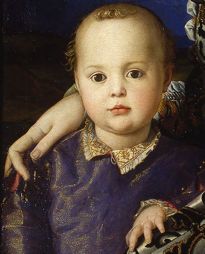 "Portrait of Eleonora di Toledo with her Child" (detail)15… | Flickr