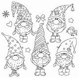 Gnome Coloring Pages Printable For Free Download sketch template