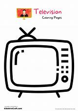 Television Coloring Pages For Kids – Free Printables  Art & Craft sketch template