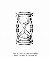 Hour Glass Sand Time Clock Minute  Etsy sketch template