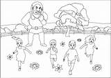 Printable Coloring Pages About Children Being Unselfish sketch template