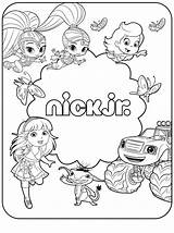 Nickelodeon Coloring Pages sketch template