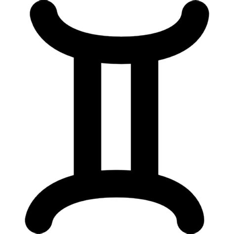 Symbol, znak zodiaku gemini Ikony | Darmowe pobieranie