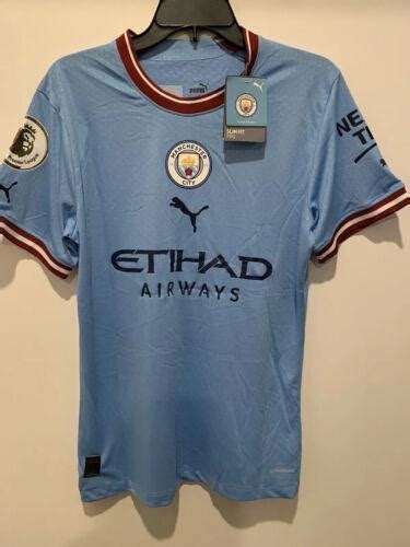 Erling Haaland Authentic jersey L Manchester City With Premier League Patch | #4559959029