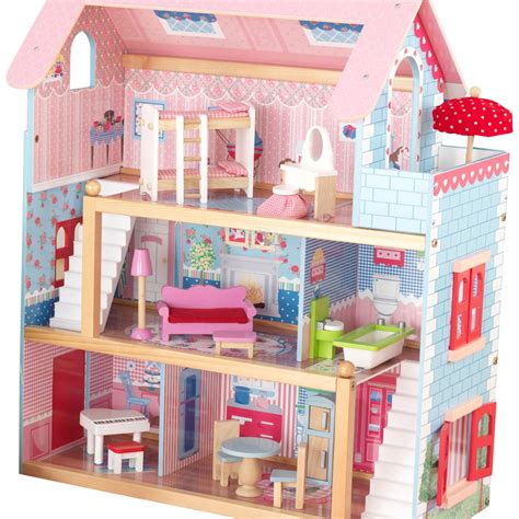 Dolls & Accessories Bedroom Style Baby 2 Types Plastic Dollhouse ...