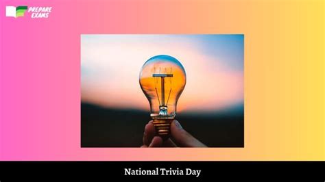 National Trivia Day – January 4, 2024 - PrepareExams