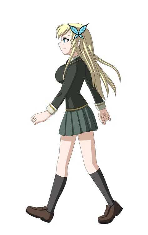 Sena Kashiwazaki Walk Cycle by FantasyBlade on DeviantArt