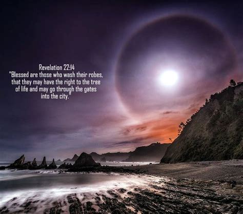 an image of a rainbow ring in the sky with a quote from president ronald reagan