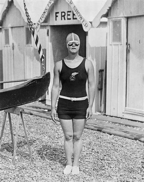 On August 6, 1926: Gertrude Ederle Became the First Woman to Swim Across the English Channel ...