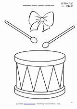 Drum Coloring Pages  Learny Kids sketch template
