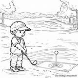 Golf Coloring Pages  Free & Printable sketch template