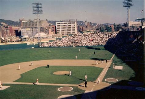 Crosley Field | Cincinnati reds baseball, Cincinnati reds, Reds baseball