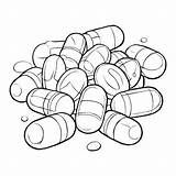 Download Educational Image Of Pill Capsules Coloring Pages Online  sketch template