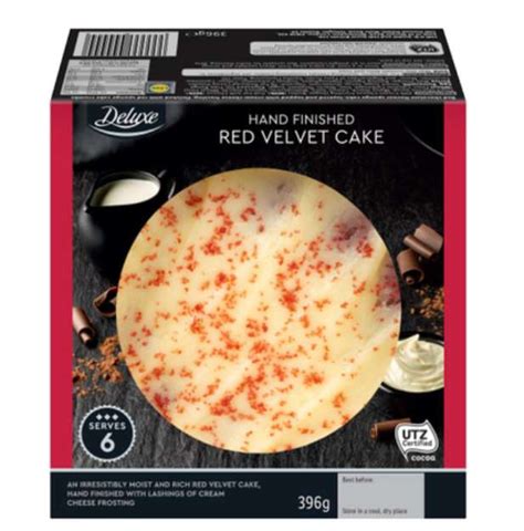 Lidl - Deluxe Cake 396g - Red Velvet / Strawberry & Clotted Cream £1.69 - hotukdeals