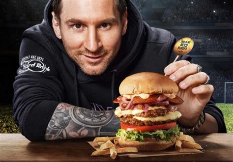 Hard Rock Cafe Releases New Messi Burger - The Fast Food Post