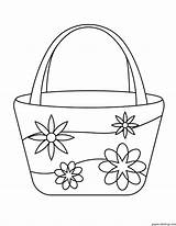 Handtaschen Ausmalbilder ᗎ Malvorlage Zum Ausdrucken sketch template