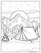 Unleash Your Inner Artist With Coloring Pages Of Camping sketch template