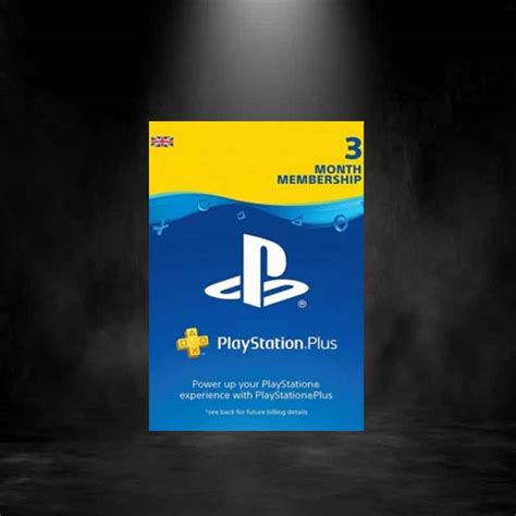 Playstation Plus 3 Months Uk - EogStore