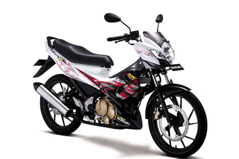 2011 Suzuki Satria F150 AHO Striping | Modifikasi Motor