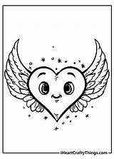 Coloring Pages Heart sketch template